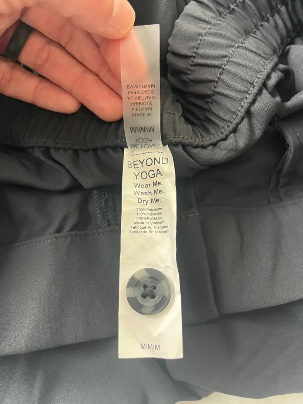 NWT Beyond Yoga Status Wide Leg Trouser 31” - size M - Picture 9 of 9